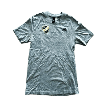 Adidas Grey Cotton T-Shirt / Size S