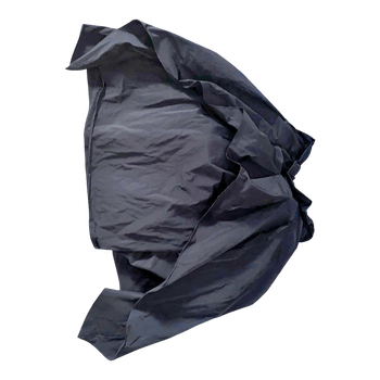 Black nylon skirt
