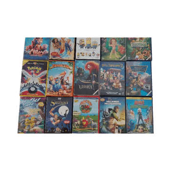 lasten dvd-elokuvapaketti