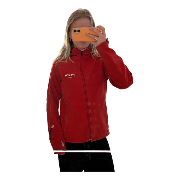 Rød Peak Performance jakke