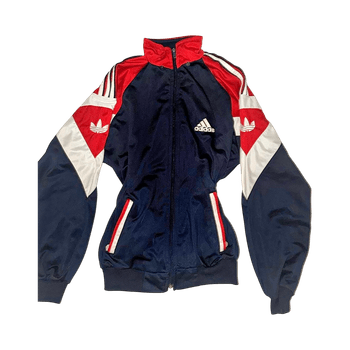 Navy blue vintage adidas jacket
