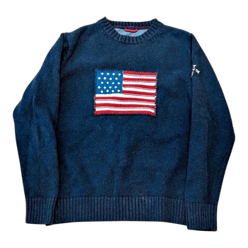 Gant navy american flag sweater