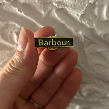 Barbour Pin Badge