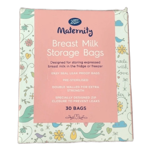 Boots Maternity Breast Milk Storage Bags – pieno laikymo maišeliai
