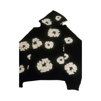 Denim tears The Cotton Wreath Hoodie Black 