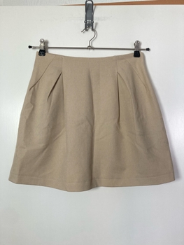 Beige minihame shortseilla
