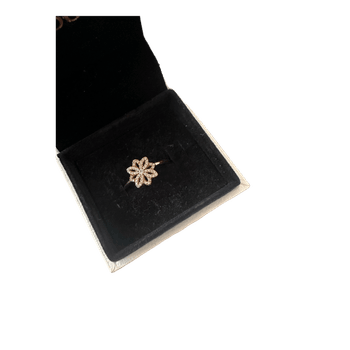 Pandora gold flower ring