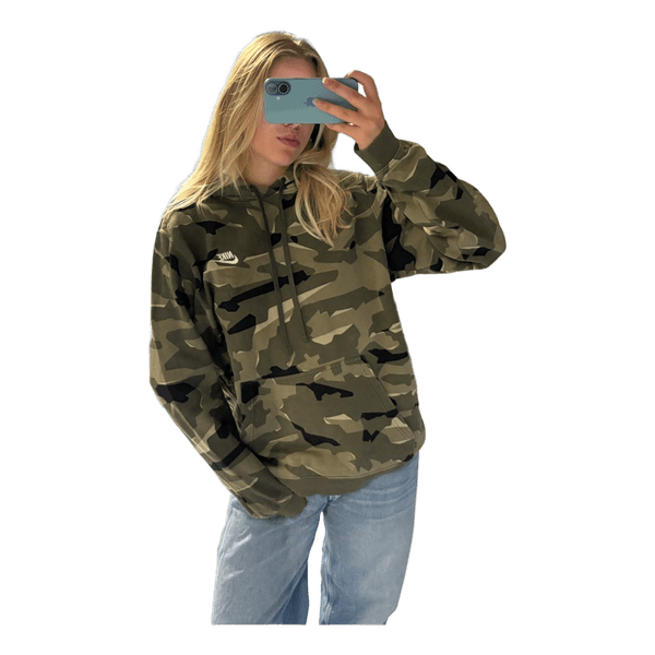 Nike camouflage hættetrøje
