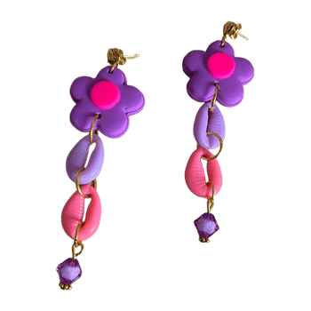 Polymer clay earrings 