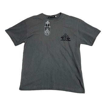Grey Chrome Hearts t-shirt