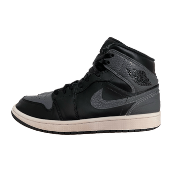 Jordan 1 Mid Black Dark Grey