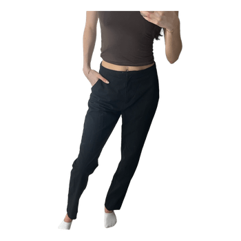 Black tailored trousers