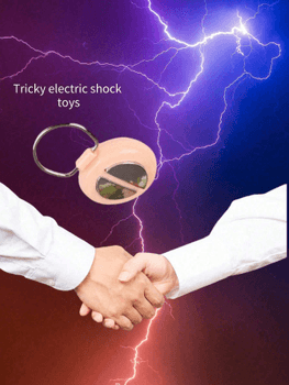 Electric shocking hand buzzer