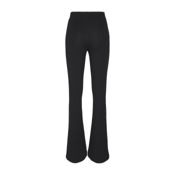 Black flared pants