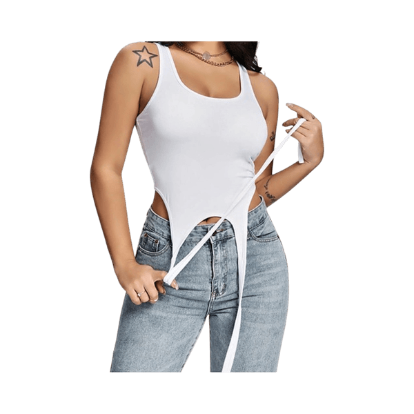 Women’s White crop top