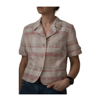 Trendy line blouse