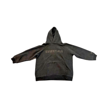 Black essentials hoodie