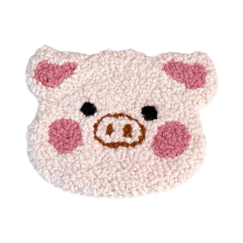 Piggy Mug Rug