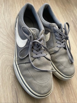 Grey Nike SB sneakers