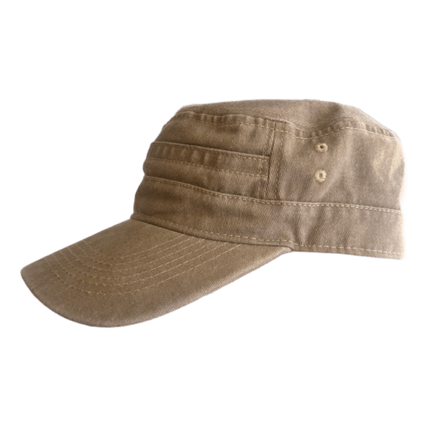 Beige retro cap