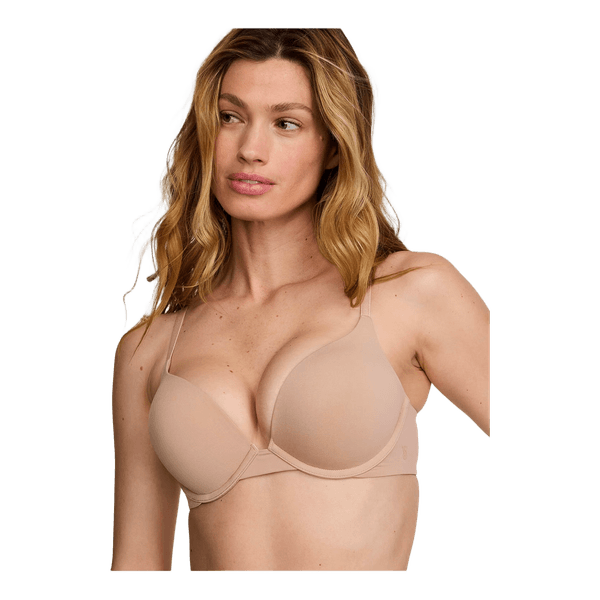 Beige push-up bh