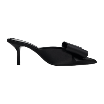High-heeled mule shoes