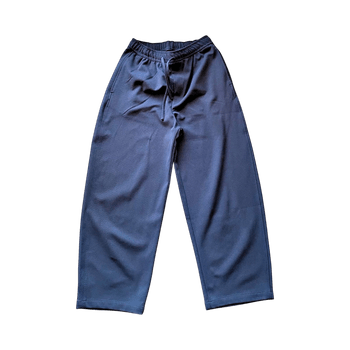 Navy wide-leg püksid