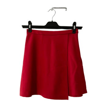 A-line mini skirt