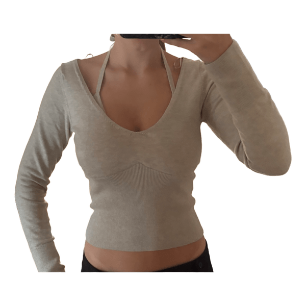 Gina tricot strik-bluse