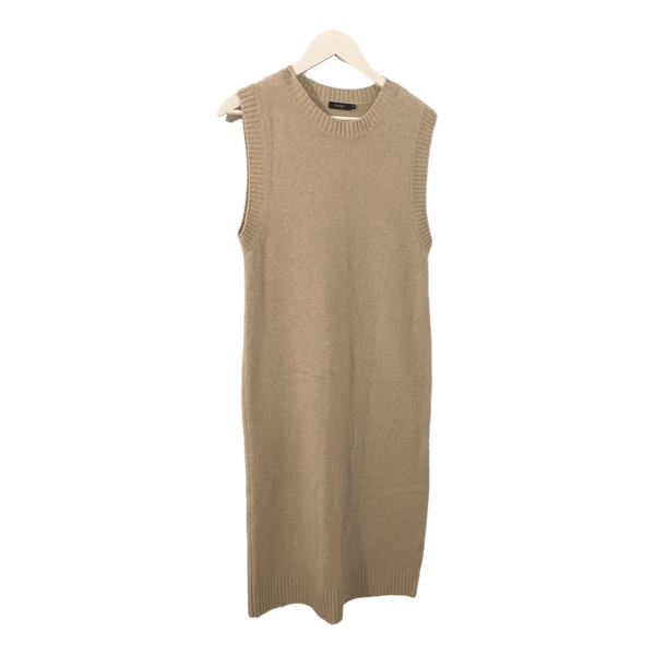 Nanso beige knit dress