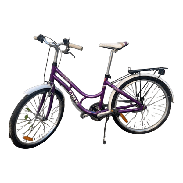 Tyttöjen violetti DBS:n polkupyörä