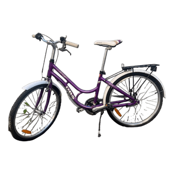 Tyttöjen violetti DBS:n polkupyörä