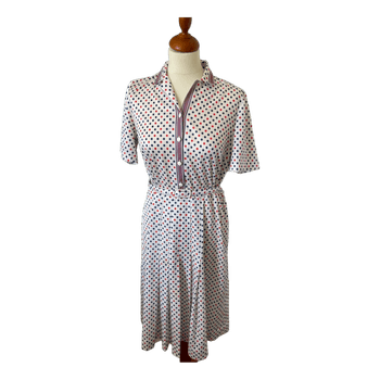Finn Karelia vintage pilkkumekko