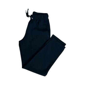 Mustat housut nauhavyötäröllä