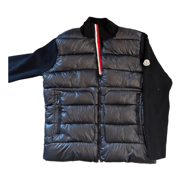 Sort Moncler cardigan