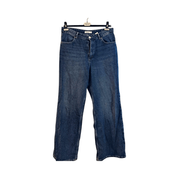 Siniset leveälahkeiset farkut