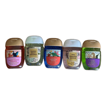 Bath and Body Works hand gels