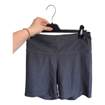 Grey sports shorts