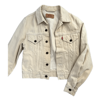 Beige farkkutakki