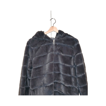 Faux fur jacket