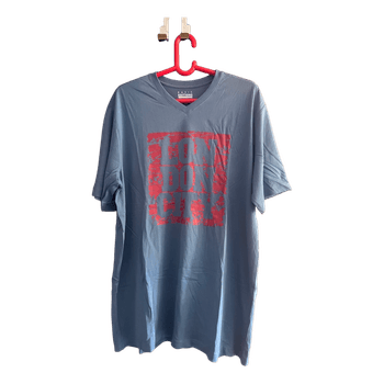 Blue graphic t-shirt