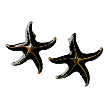 Starfish shaped earrings