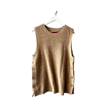 beige Indiska neuleliivi