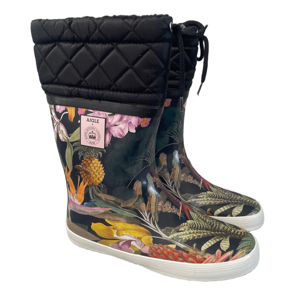 Aigle Giboulee print boots