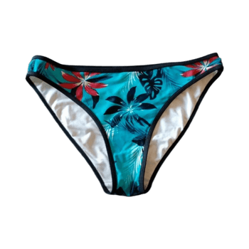 Turkoosit bikinialushousut