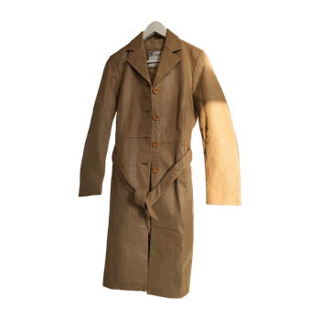Leather Trench Coat