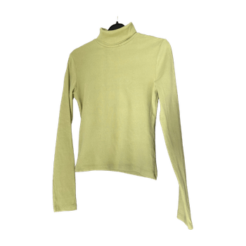 Lime green top