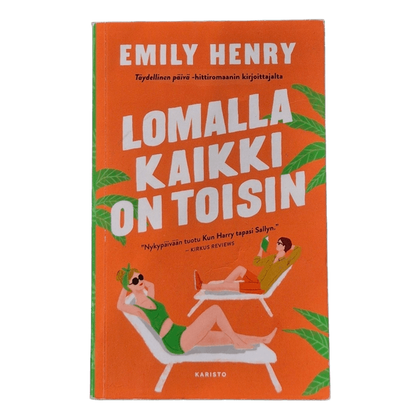 Lomalla kaikki on toisin kirja