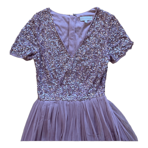 Maya Deluxe sequin maxi dress