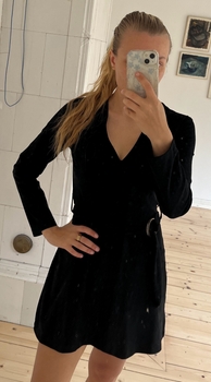Faux suede mekko koko S